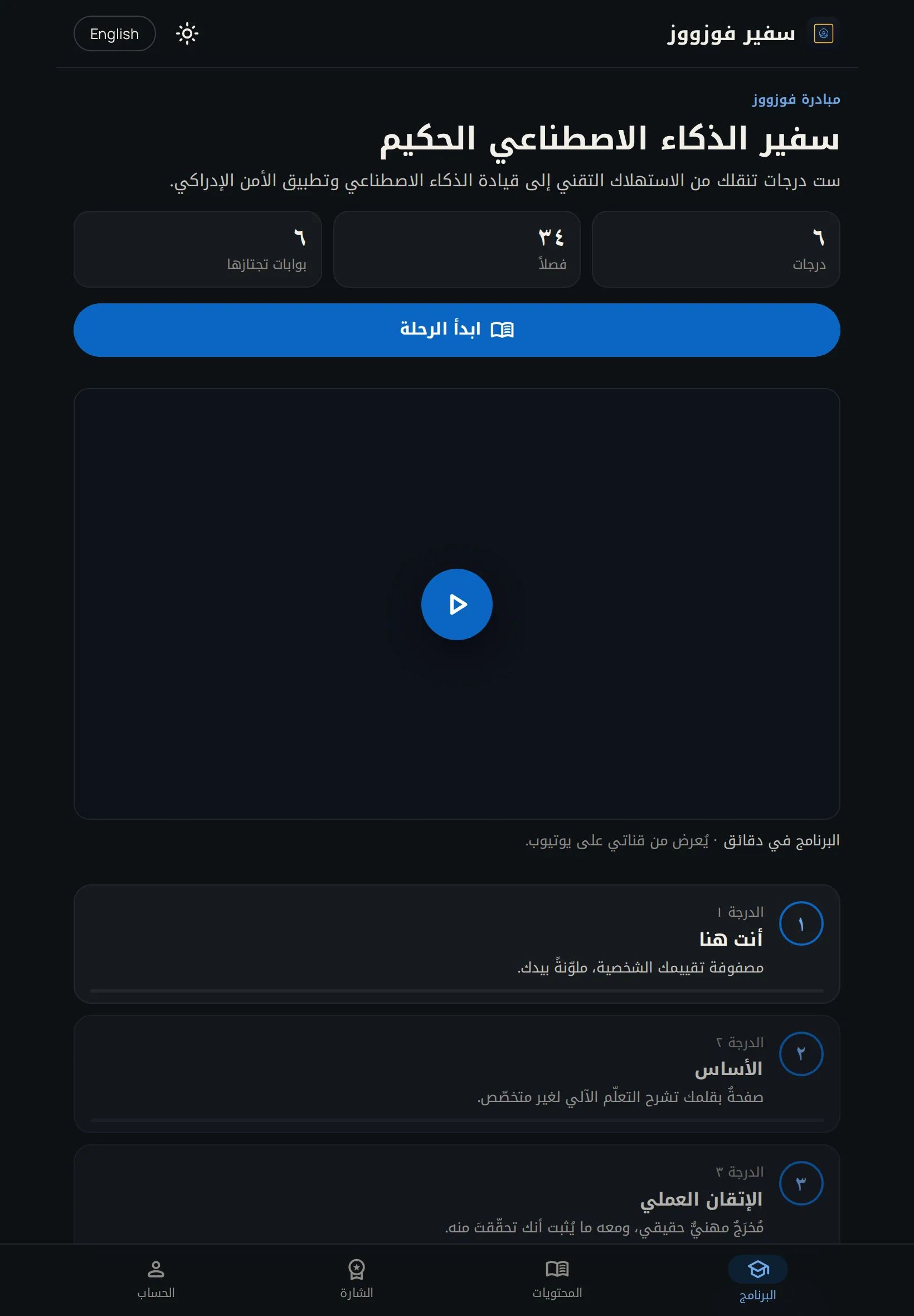 سفير فوزووز: على الجهاز اللوحي